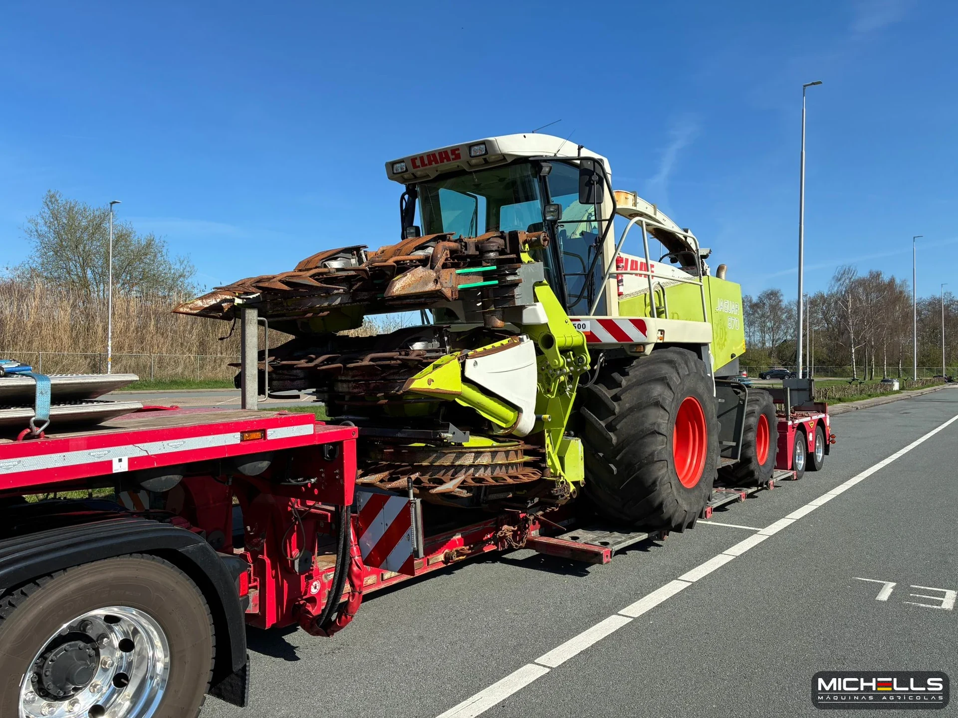 Claas Jaguar 980 V-MAX · Dynamic Power 2019 verde — foto