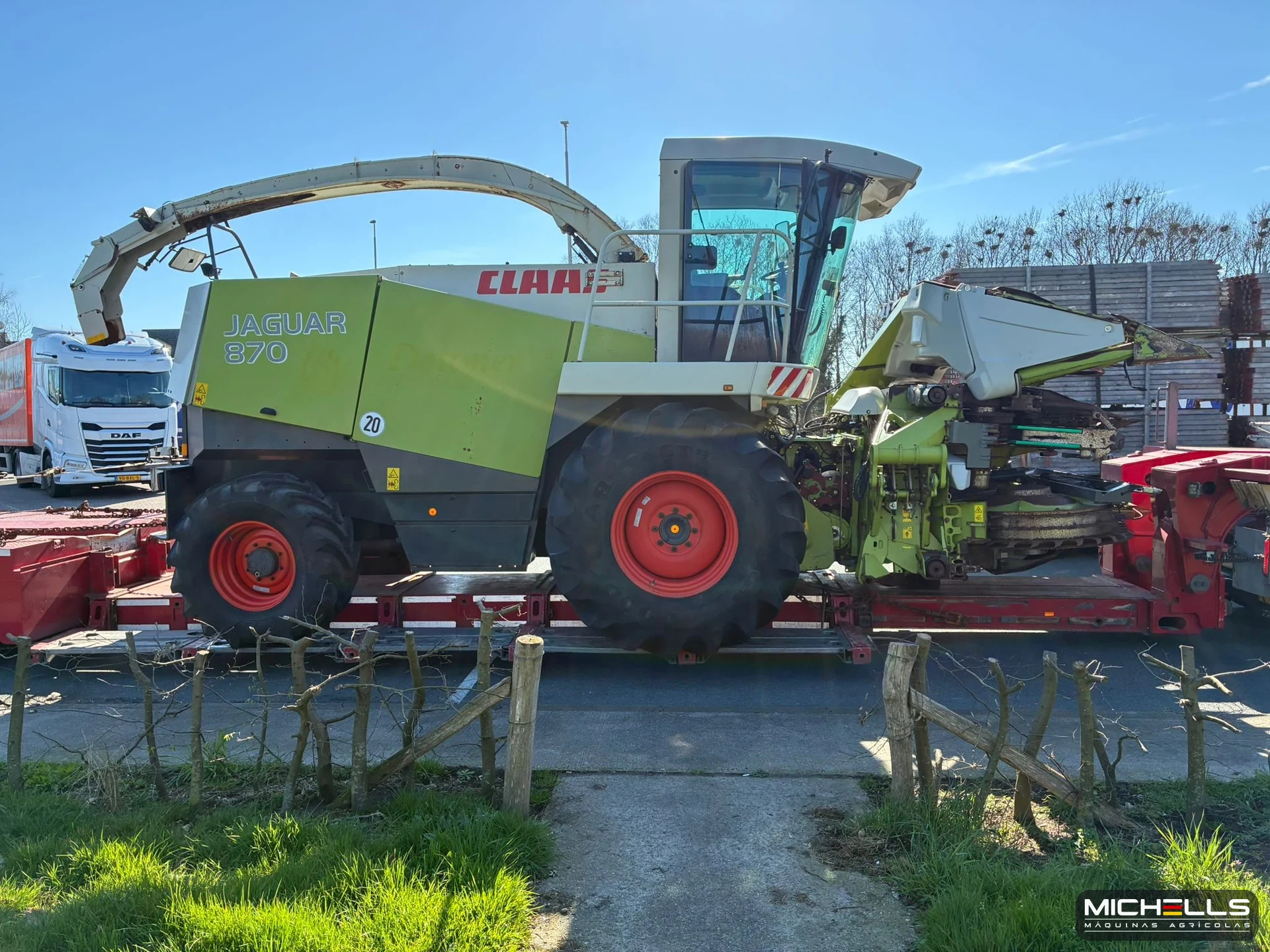Claas Jaguar 980 V-MAX · Dynamic Power 2019 verde — foto