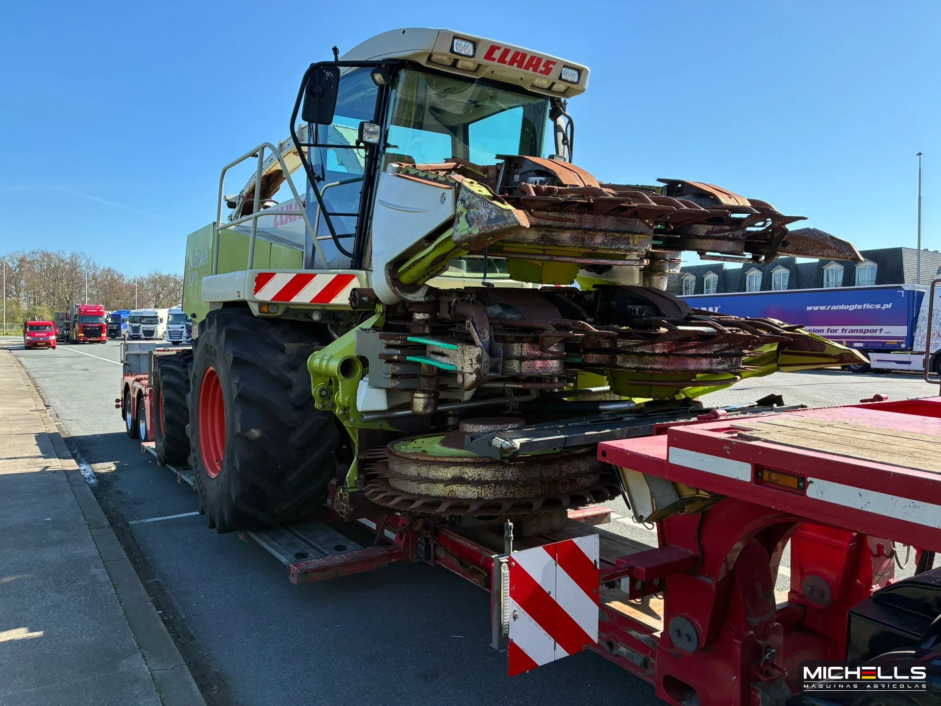 Claas Jaguar 980 V-MAX · Dynamic Power 2019 verde — foto