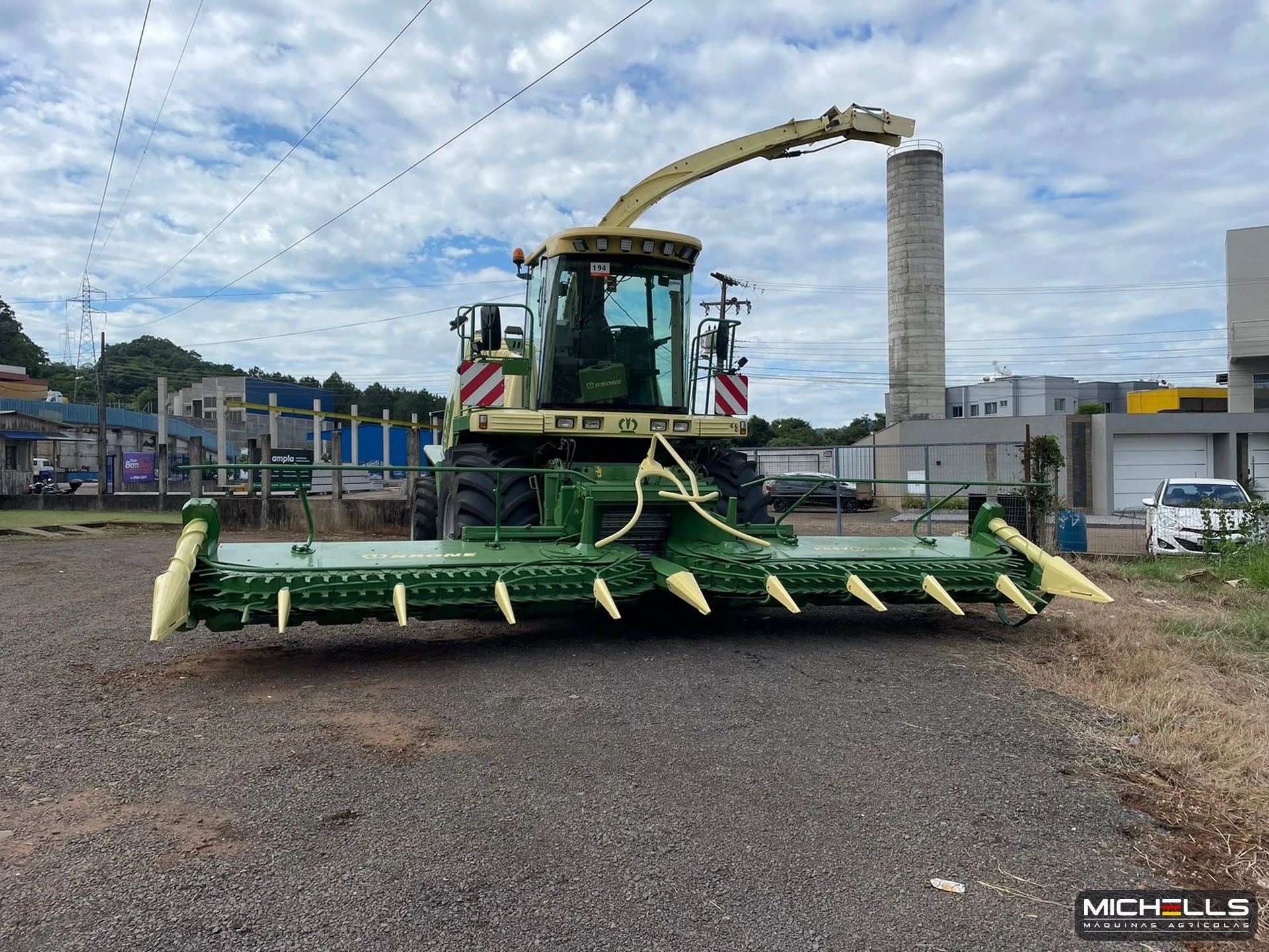 Krone BiG X 680 OptiMaize 2020 verde — foto