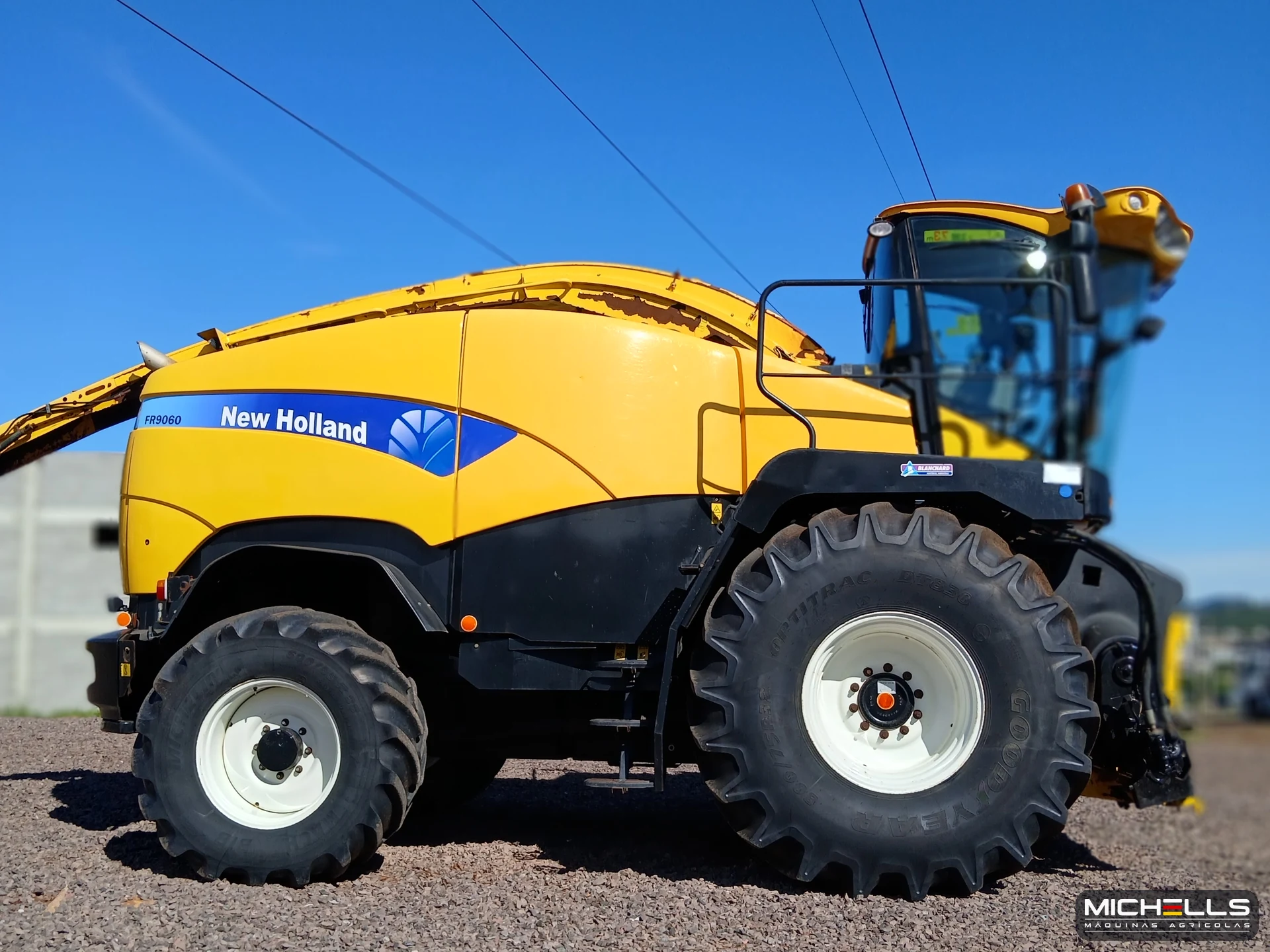 New Holland FR9060 Série FR9000 2009 amarelo — foto