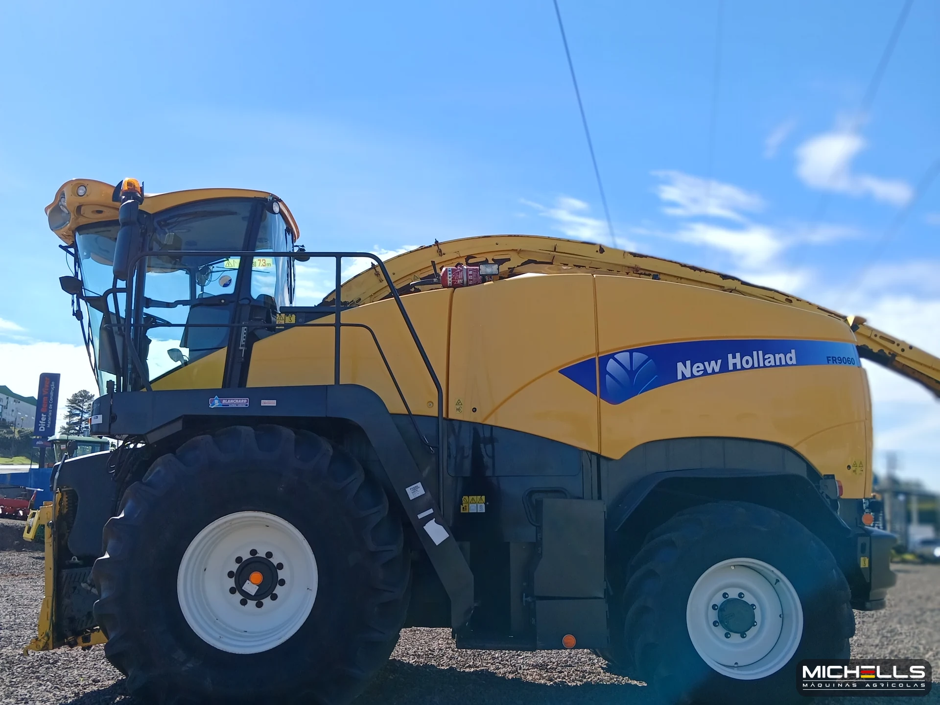 New Holland FR9060 Série FR9000 2009 amarelo — foto