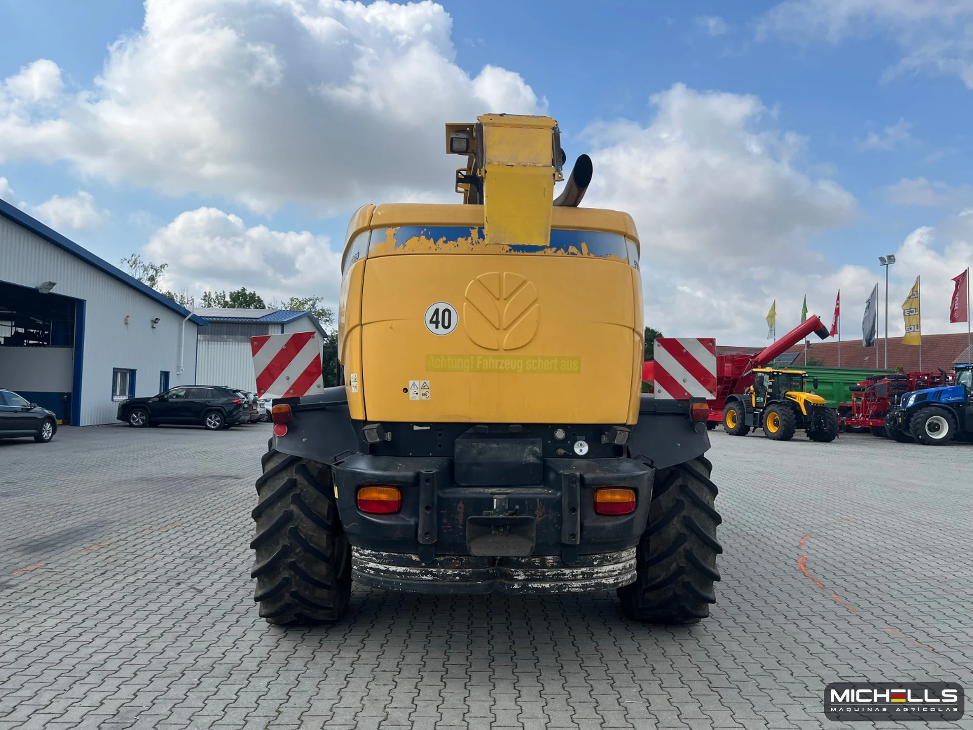 New Holland FR9060 Série FR9000 2008 amarelo — foto