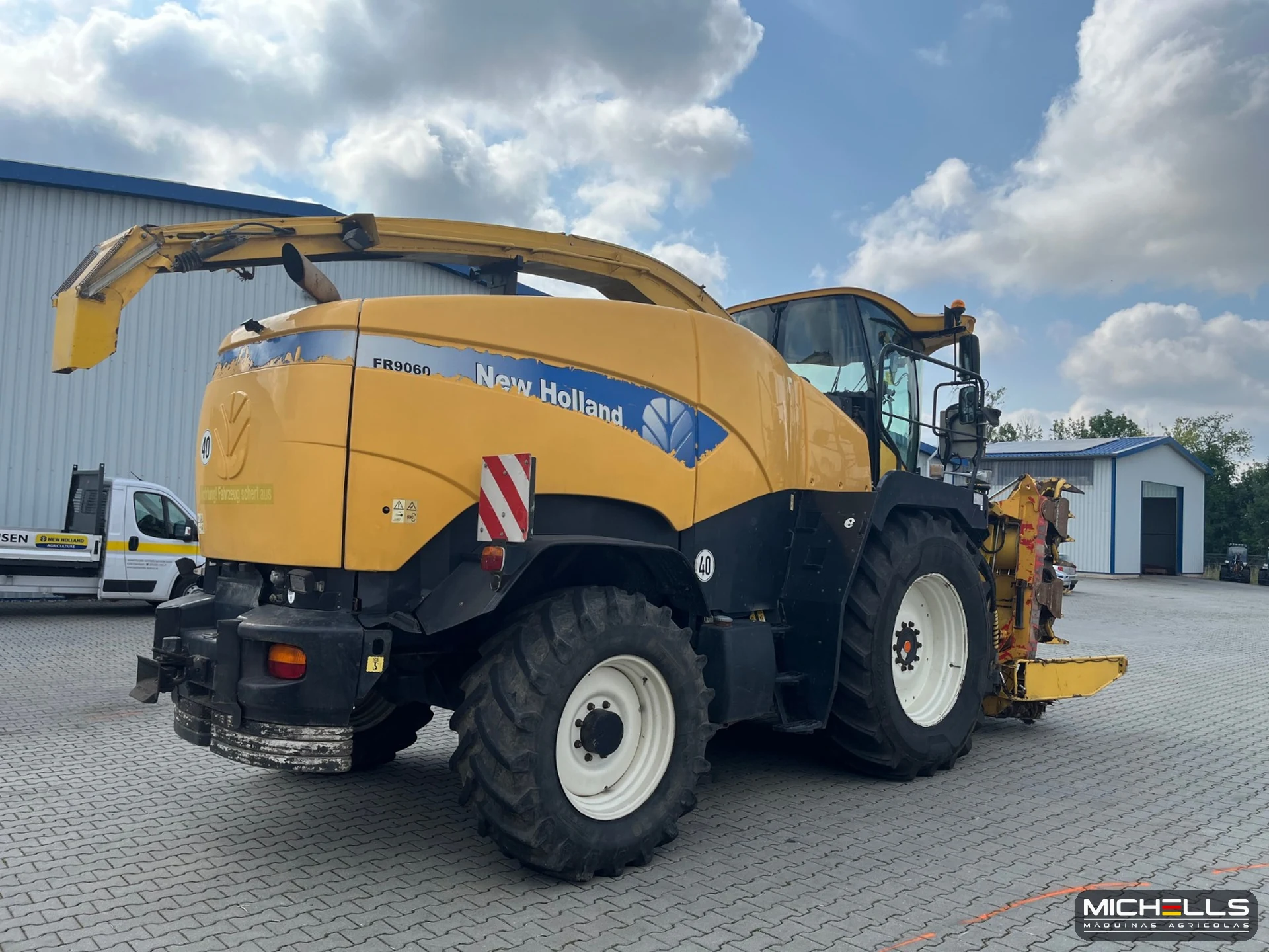 New Holland FR9060 Série FR9000 2008 amarelo — foto