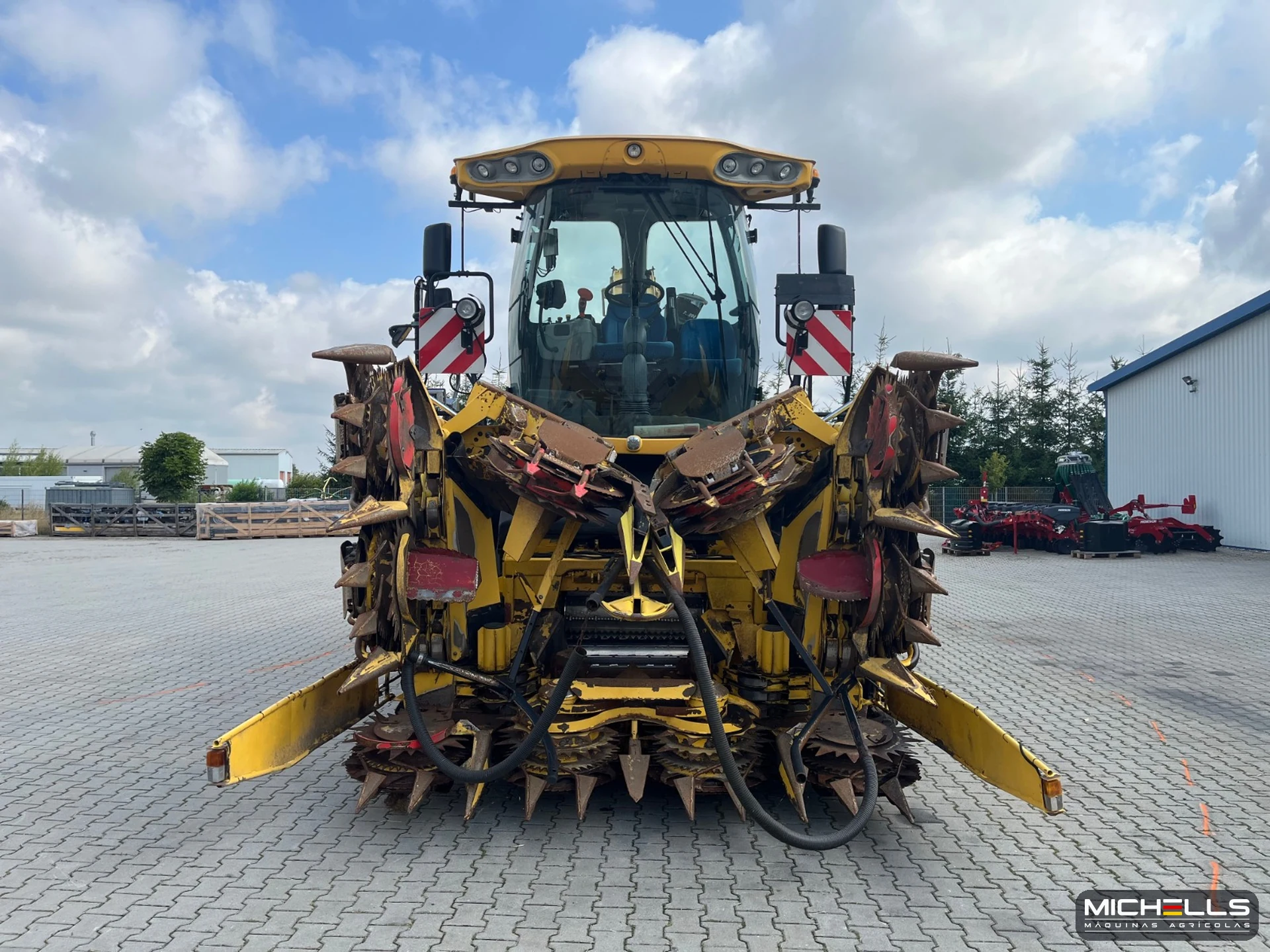 New Holland FR9060 Série FR9000 2008 amarelo — foto