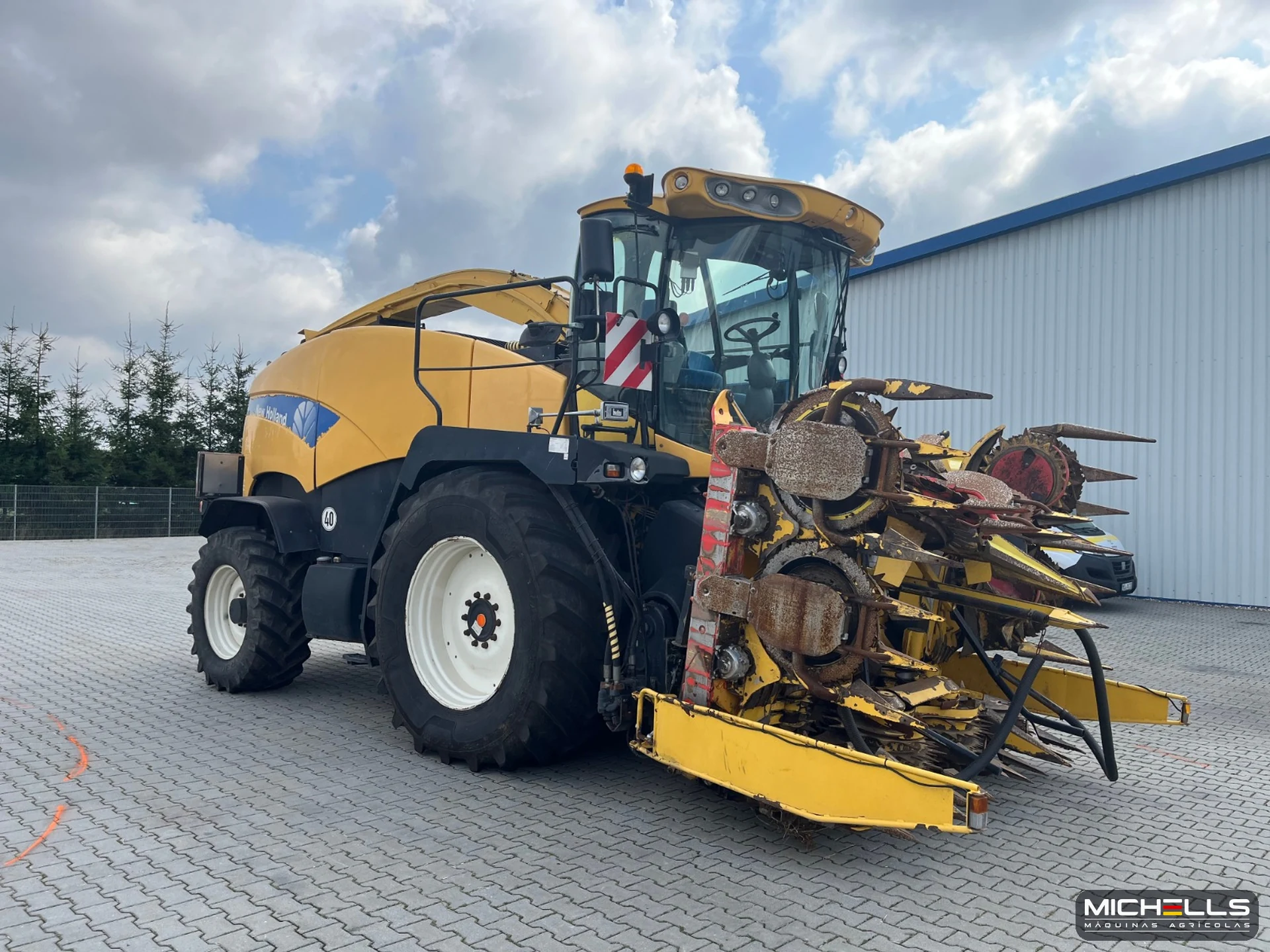 New Holland FR9060 Série FR9000 2008 amarelo — foto