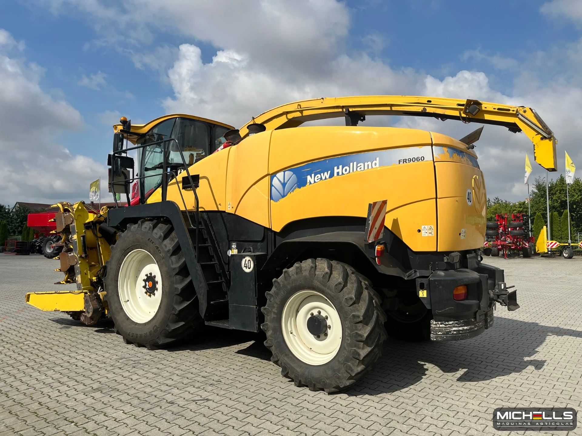 New Holland FR9060 Série FR9000 2008 amarelo — foto