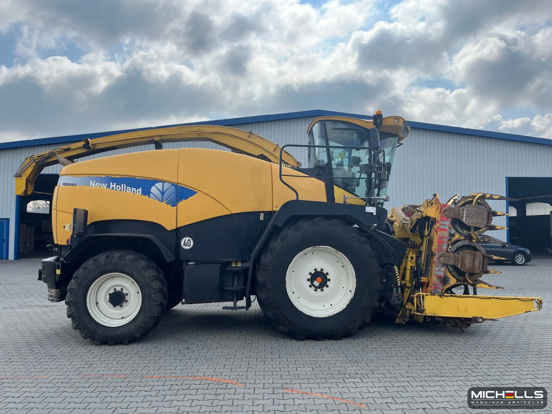 New Holland FR9060 Série FR9000 2008 amarelo — foto