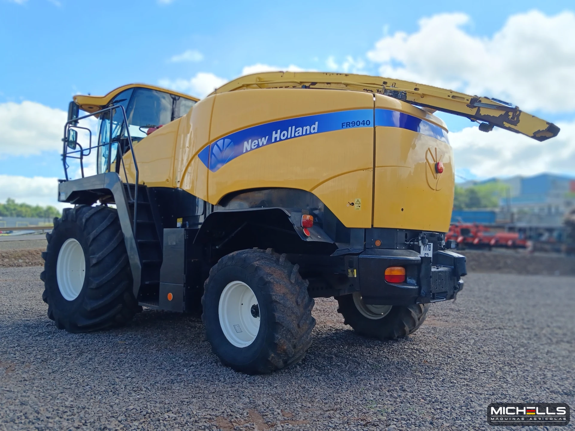 New Holland FR9040 FR9000 Series 2008 amarelo — foto