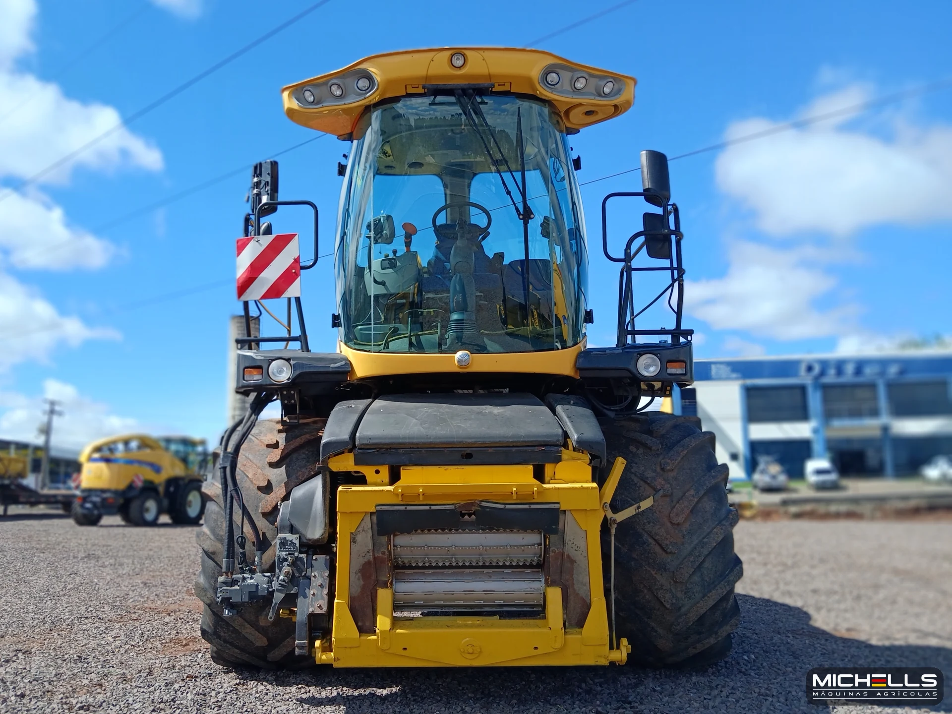New Holland FR9040 FR9000 Series 2008 amarelo — foto