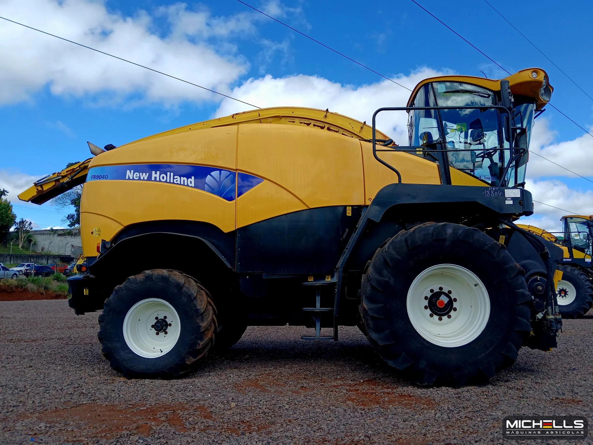 New Holland FR9040 FR9000 Series 2008 amarelo — foto
