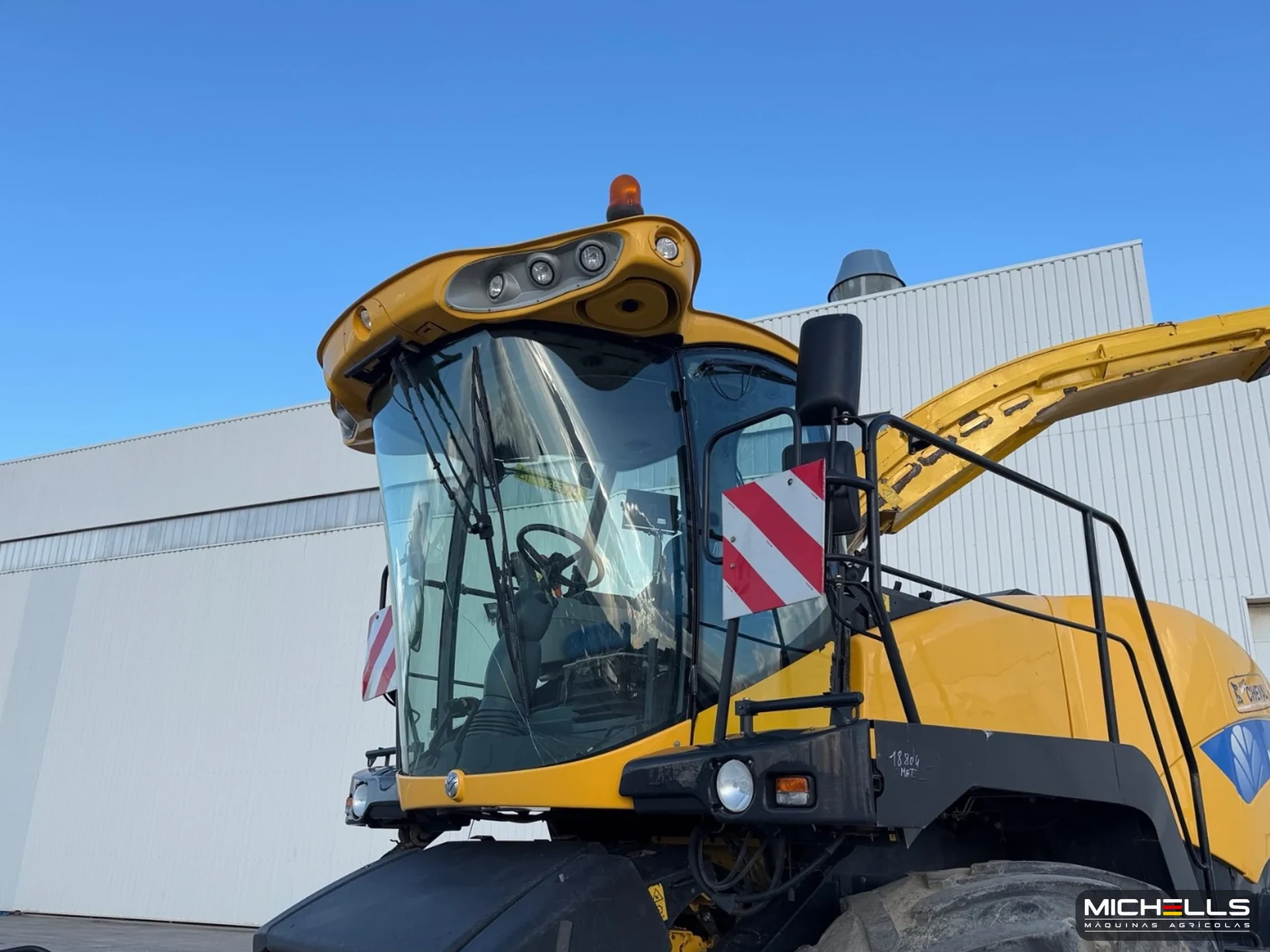 New Holland FR9040 FR9000 Series 2008 amarelo — foto