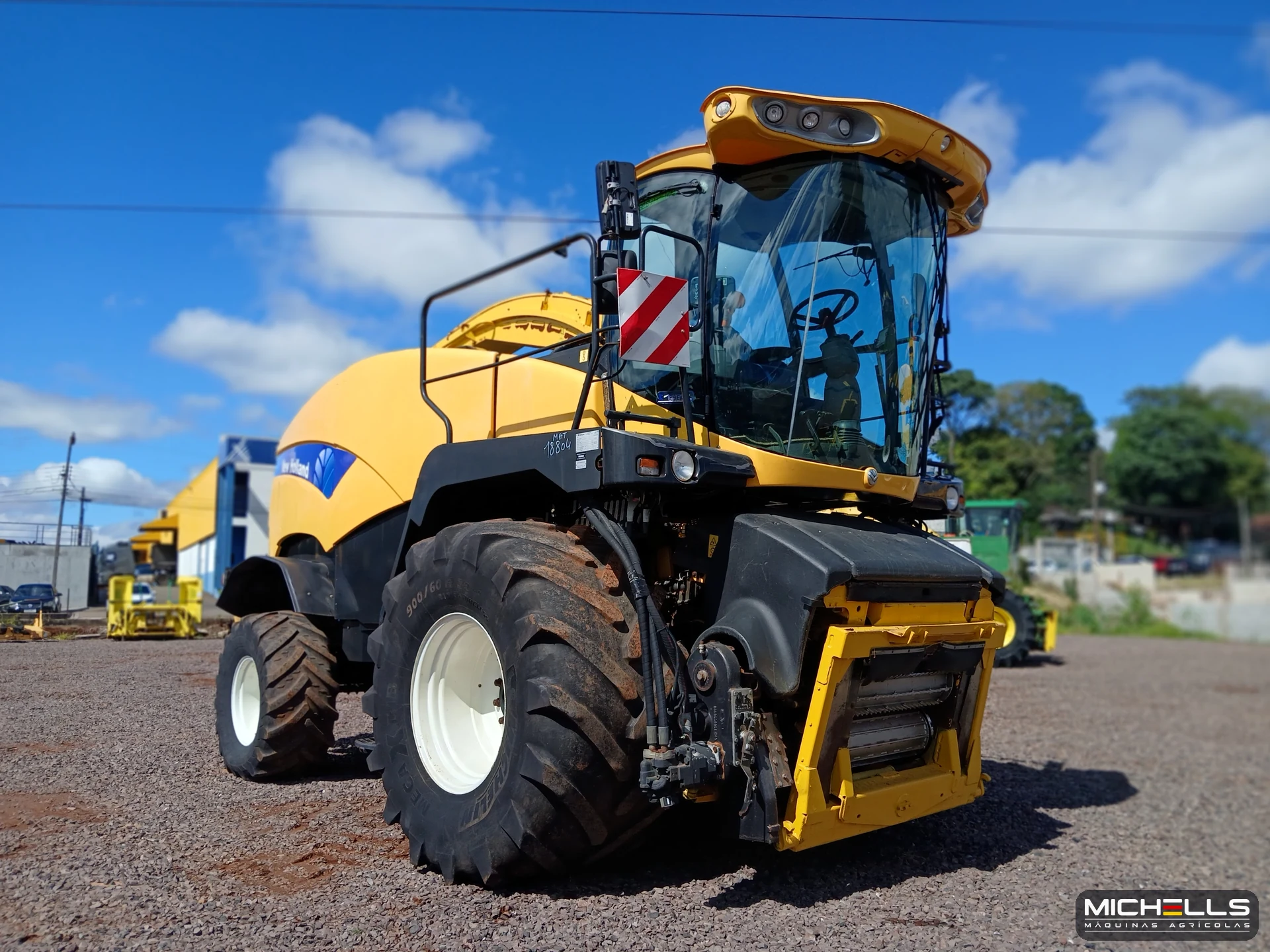 New Holland FR9040 FR9000 Series 2008 amarelo — foto