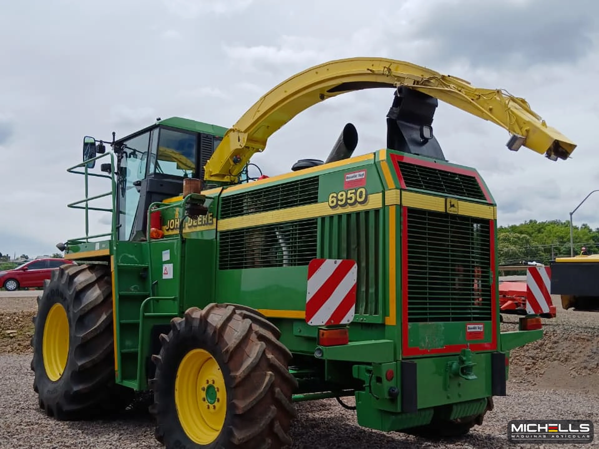 John Deere 6950 Série 6000 (geração 1998) 1998 verde — foto