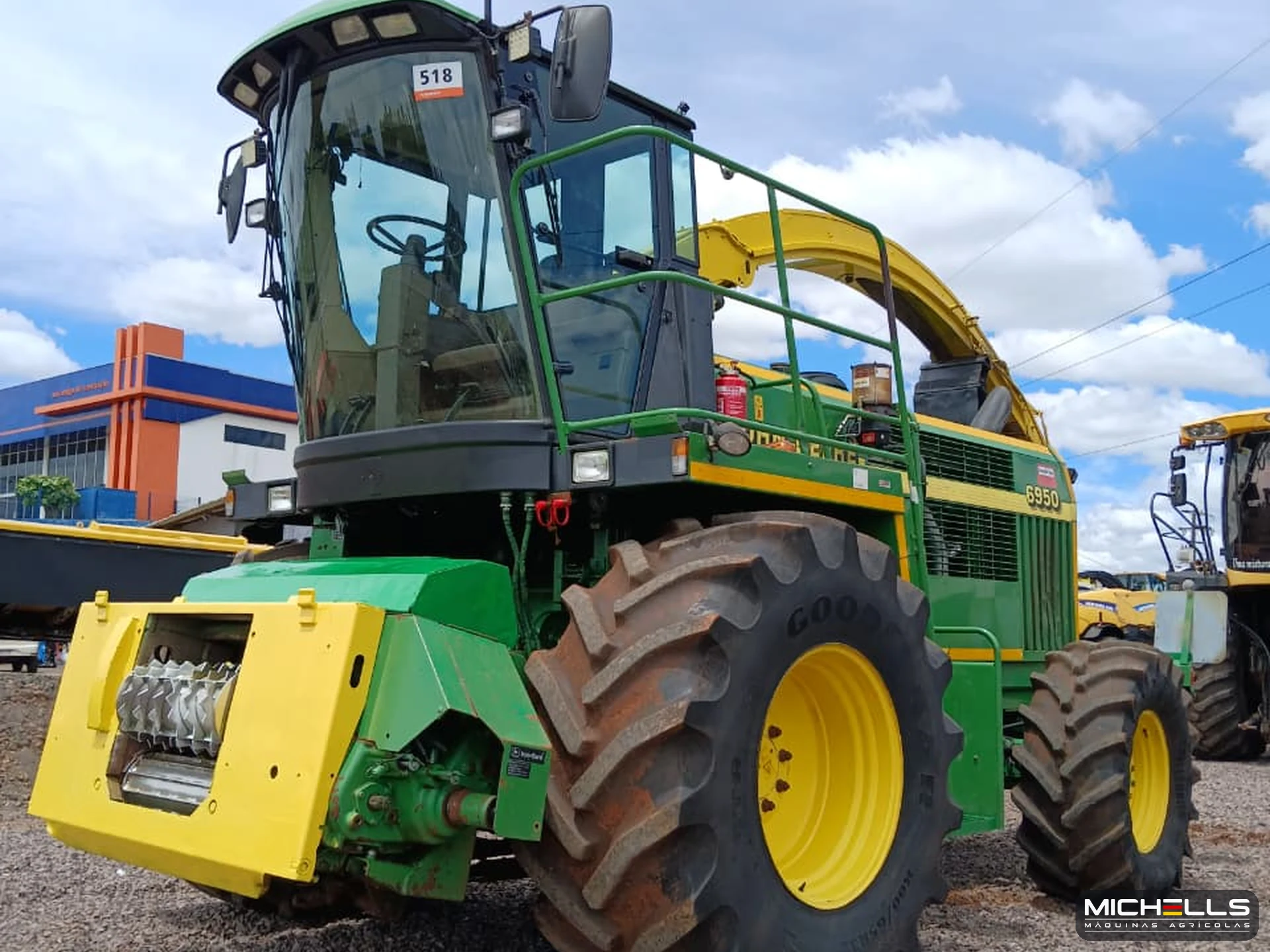 John Deere 6950 Série 6000 (geração 1998) 1998 verde — foto