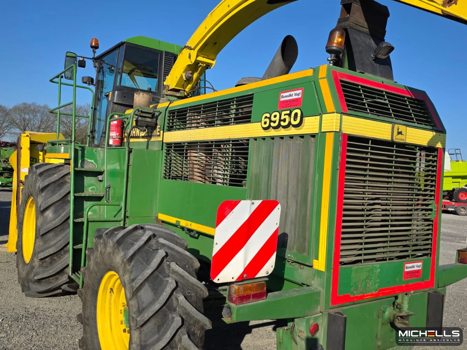 John Deere 6950 Série 6000 (geração 1998) 1998 verde — foto