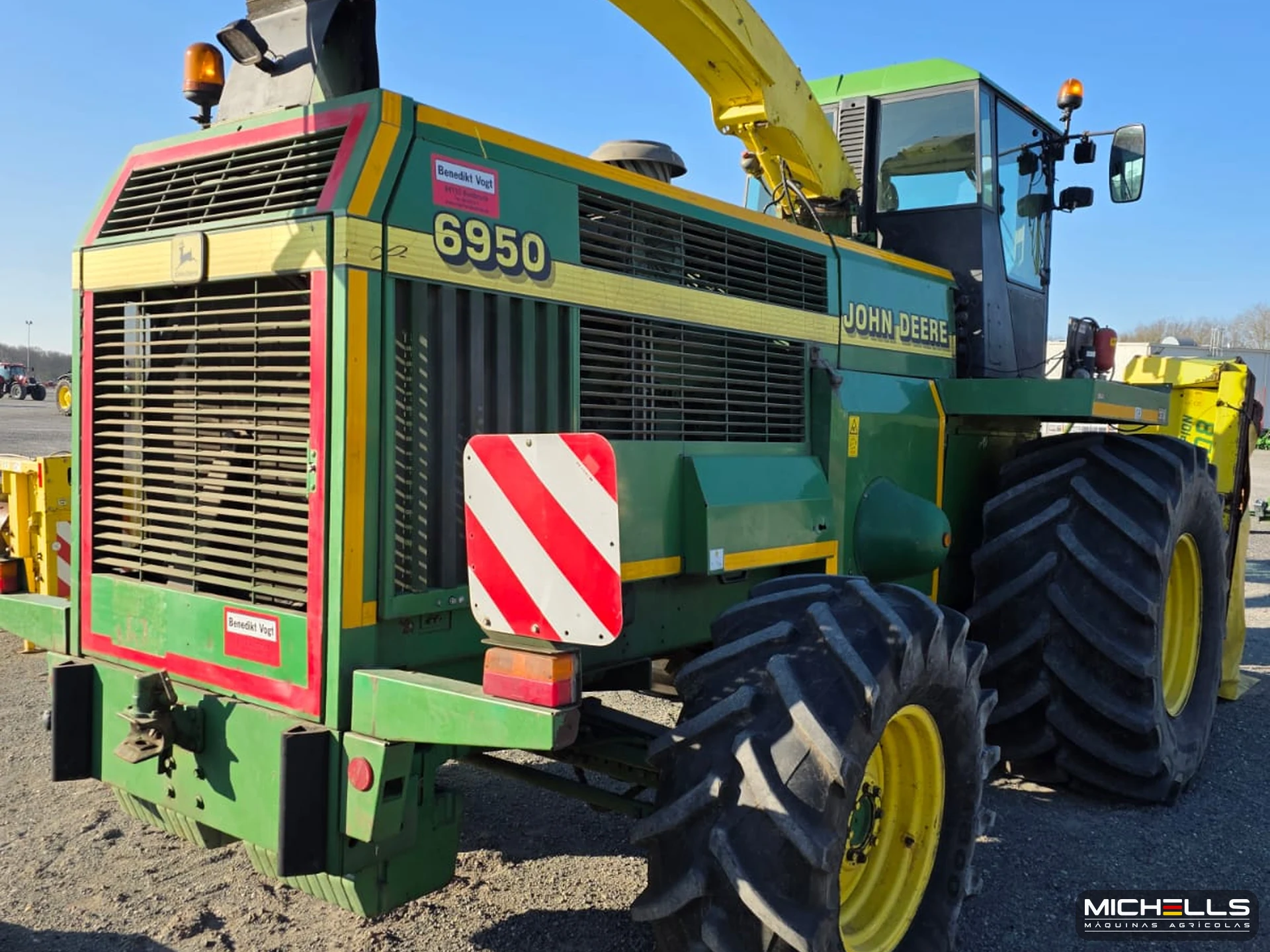 John Deere 6950 Série 6000 (geração 1998) 1998 verde — foto