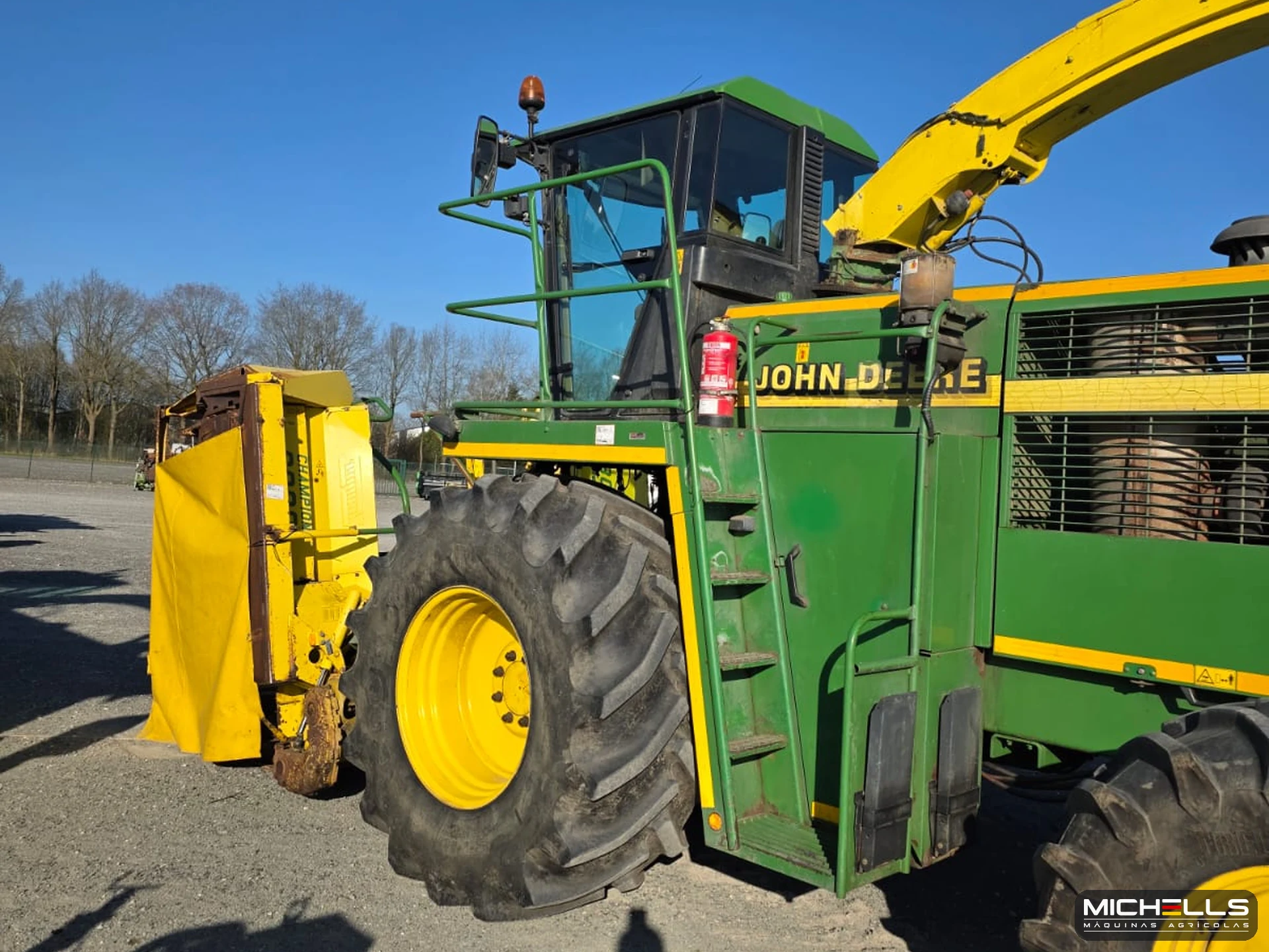 John Deere 6950 Série 6000 (geração 1998) 1998 verde — foto