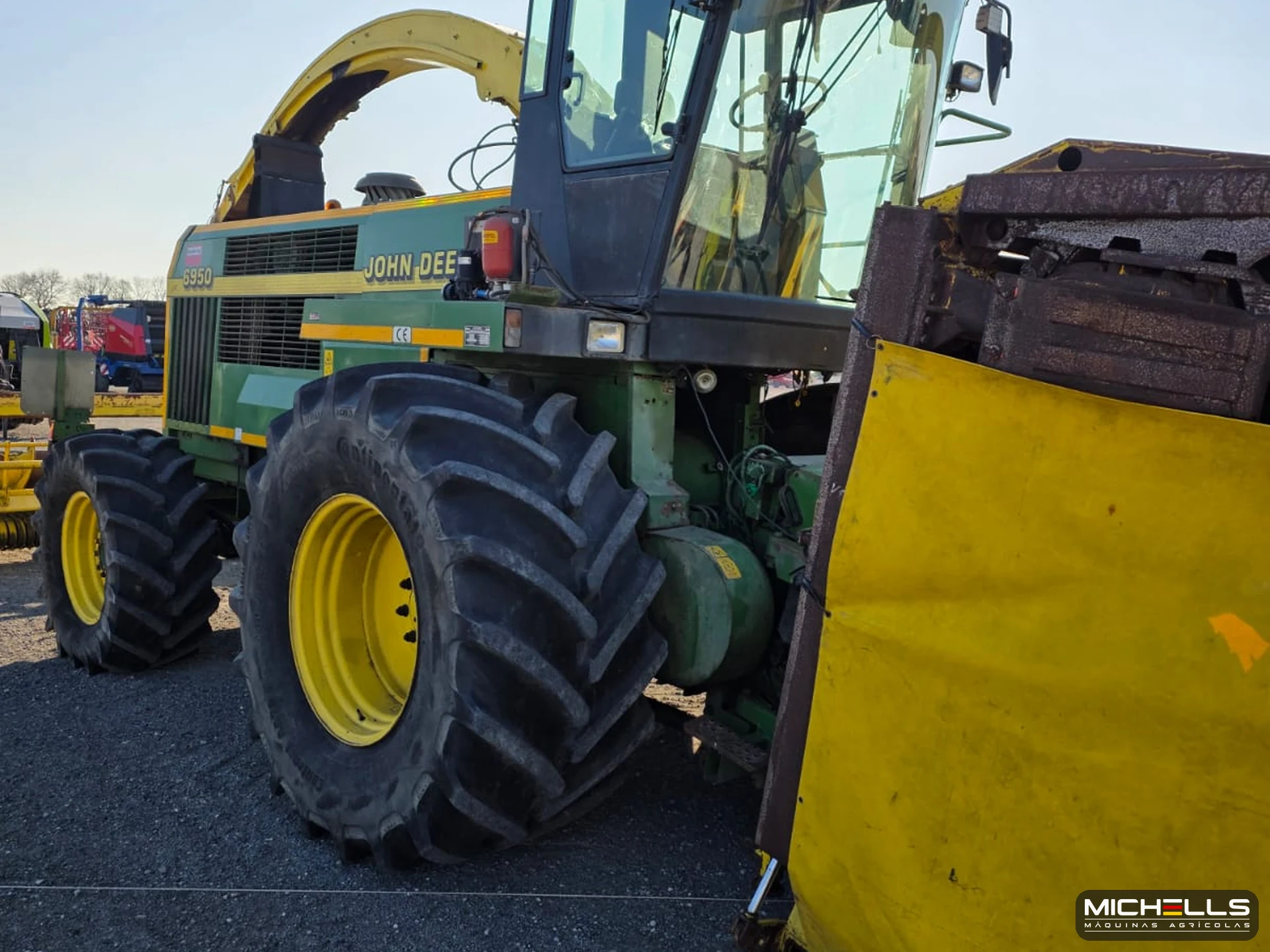 John Deere 6950 Série 6000 (geração 1998) 1998 verde — foto
