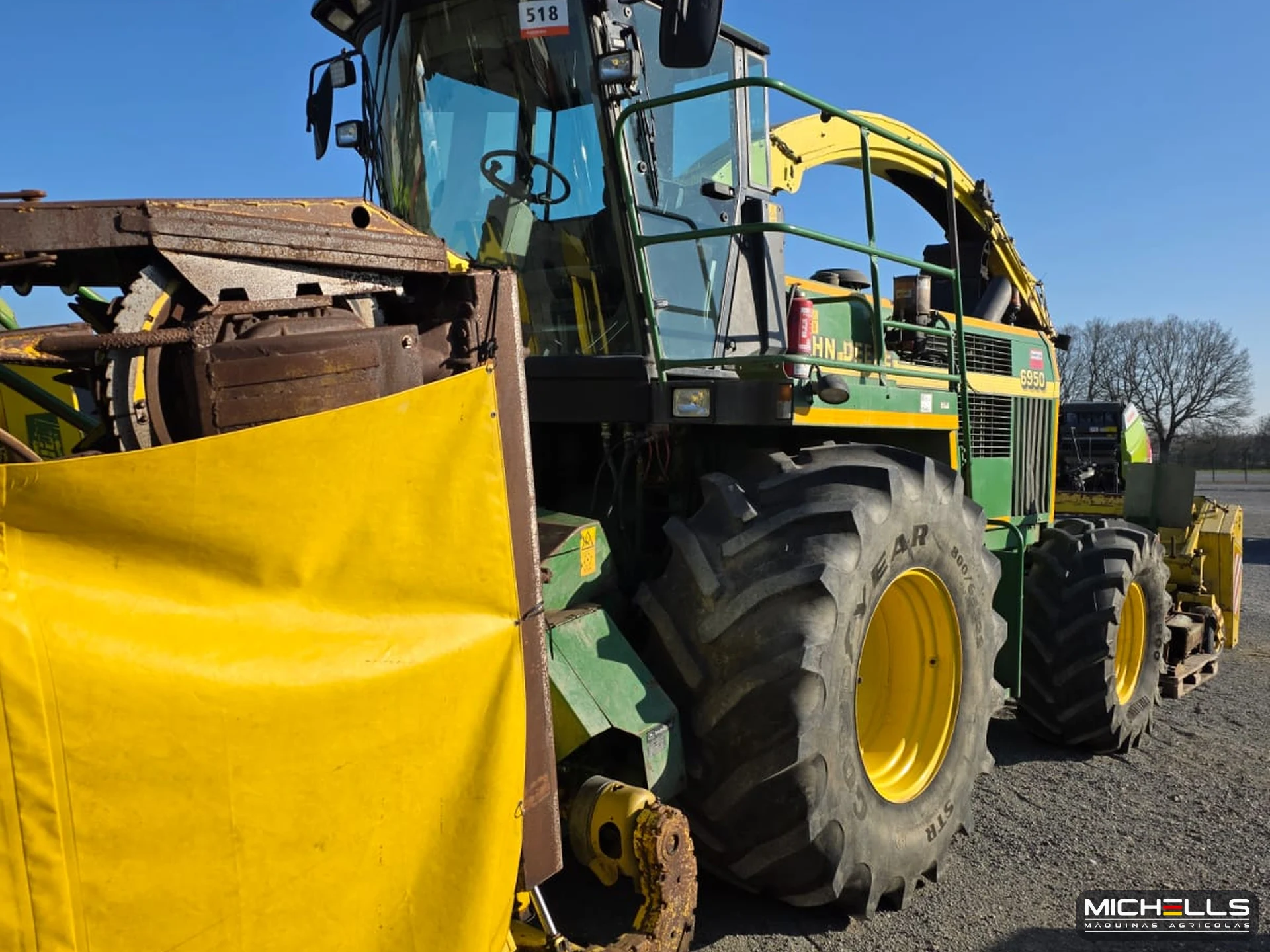John Deere 6950 Série 6000 (geração 1998) 1998 verde — foto