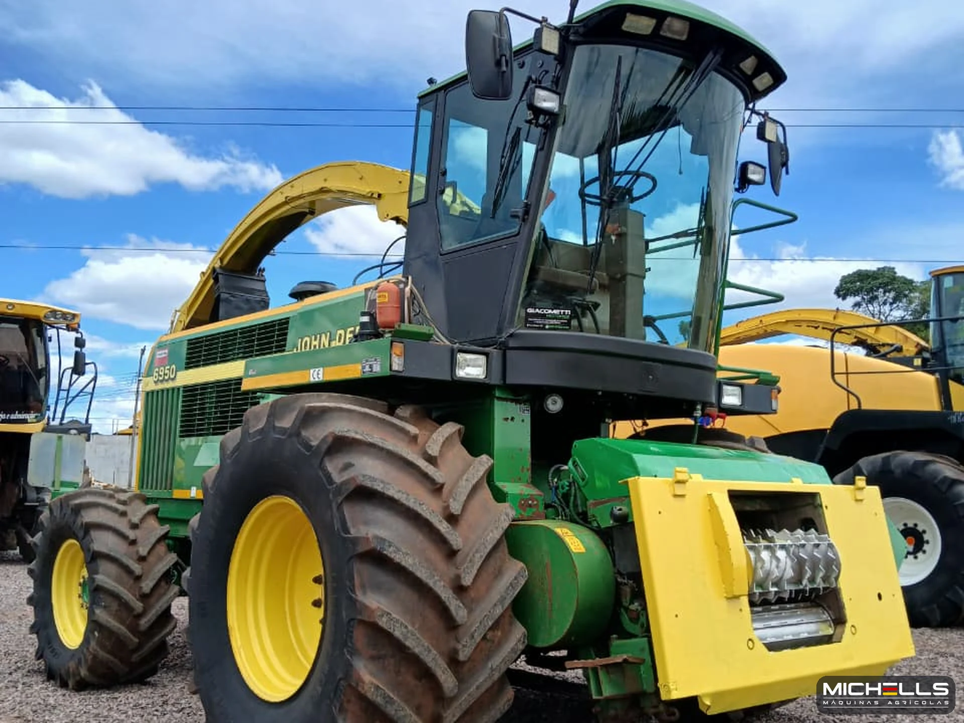 John Deere 6950 Série 6000 (geração 1998) 1998 verde — foto