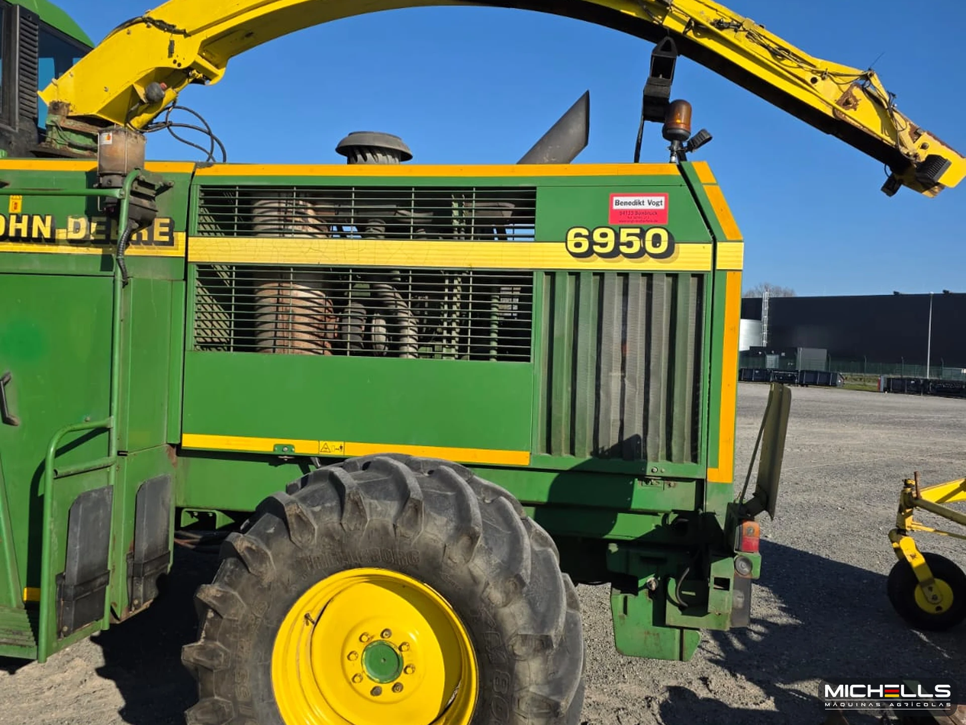 John Deere 6950 Série 6000 (geração 1998) 1998 verde — foto