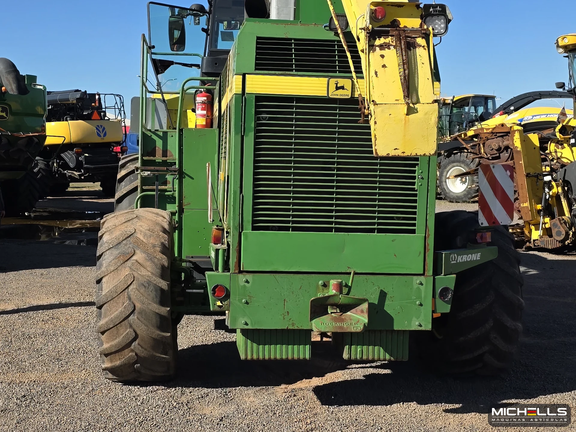 John Deere 6950 Série 6050 2001 verde — foto
