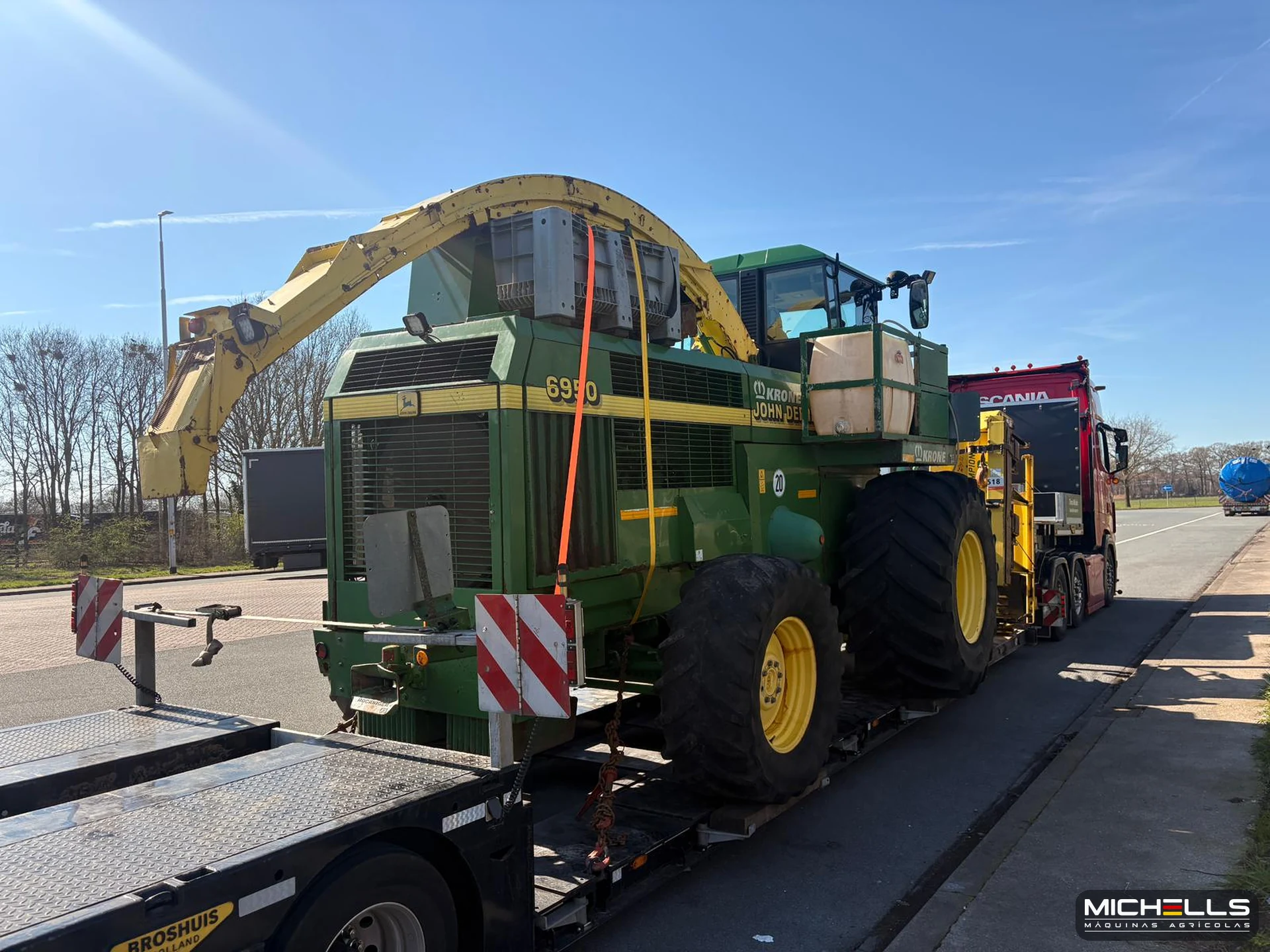 John Deere 6950 Série 6050 2001 verde — foto