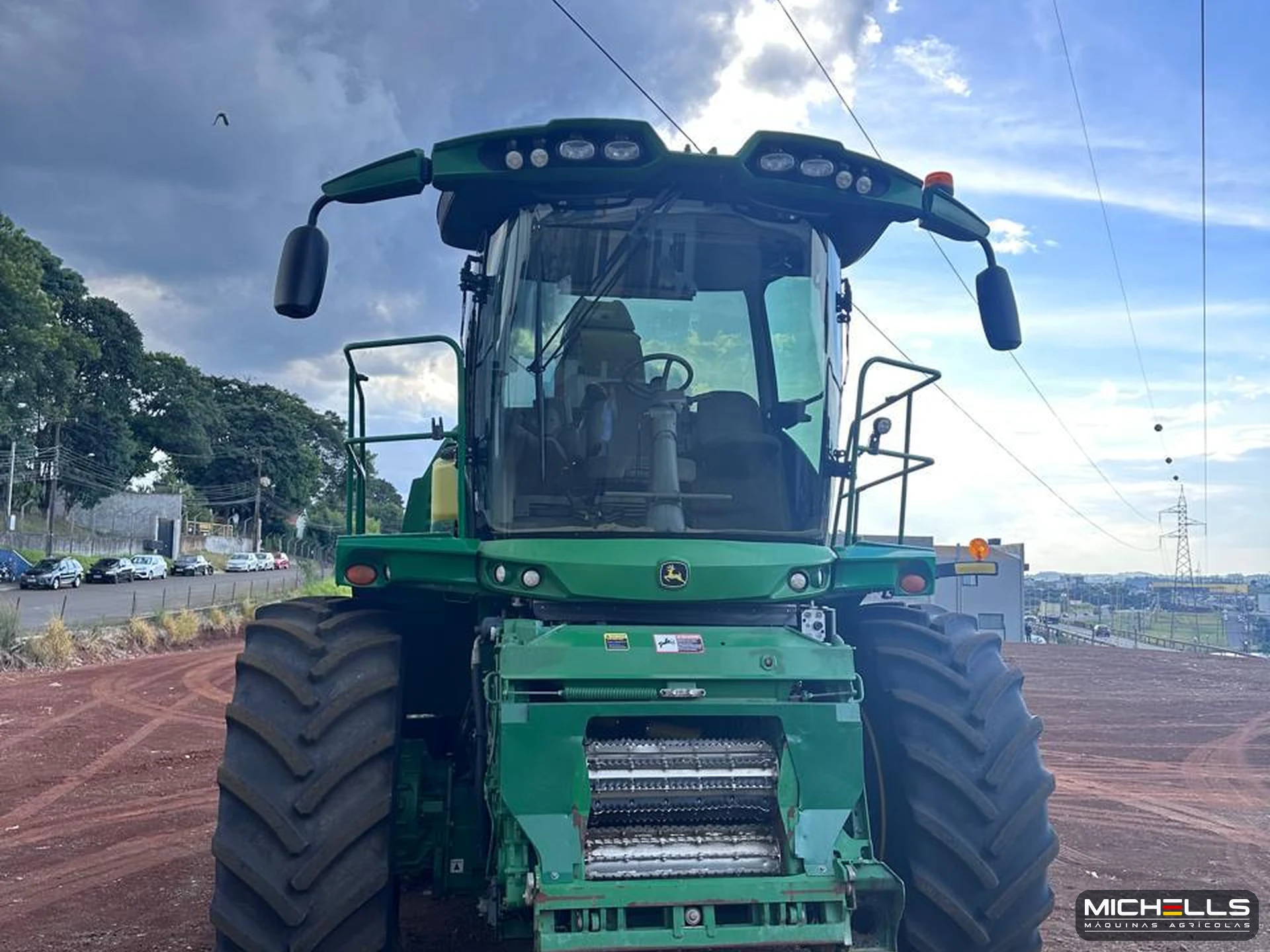 John Deere 9900 9900i (Série 9000 de forrageiras autopropelidas) 2020 verde — foto